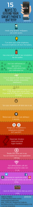 An infographic to explain how to extend the life of a smartphone battery instantly and eco-friendly